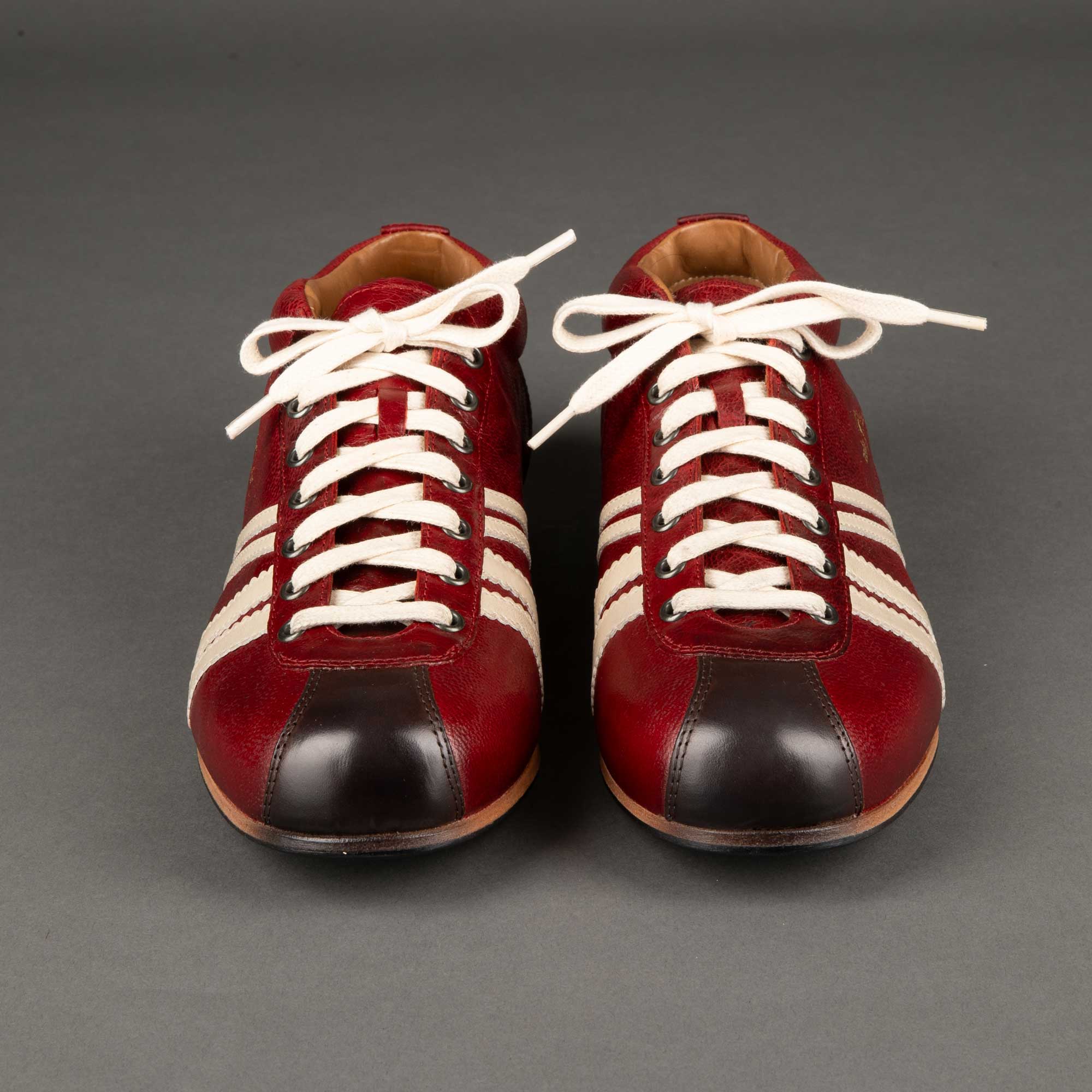 Zeha BerlinCarl Häßner - Liga - bordeaux / blanc crème / marronChaussuresBritish Parts Luzern