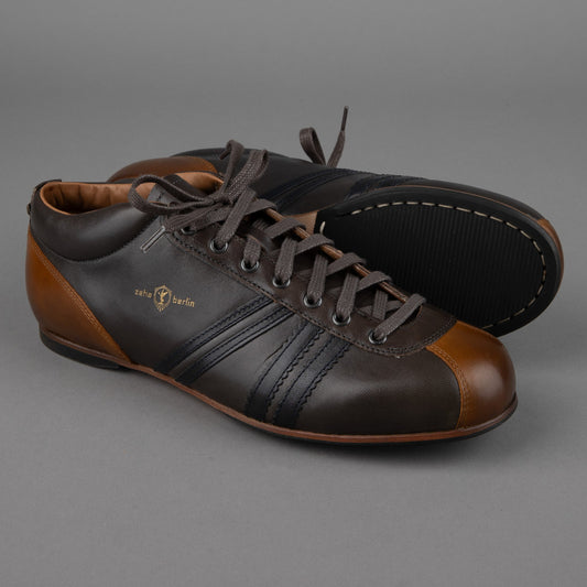 Zeha BerlinCarl Häßner - Liga - gris / bleu / cognacchaussuresBritish Parts Luzern