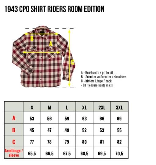 Pike Brothers1943 CPO Shirt Riders Room EditionChemiseBritish Parts Lucerne