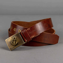 Timeless LeatherAnker Ceinture 40mm CognacCeintureBritish Parts Luzern