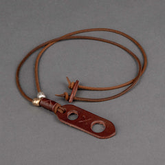 2 ArrowsPortaocchiali porte-lunettes marron foncéCollierBritish Parts Luzern