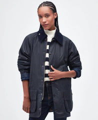 Beaufort Wax Jacket Navy