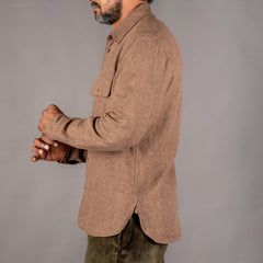 A Piece of ChicChemise "Auvergnate" MarronChemiseBritish Parts Lucerne