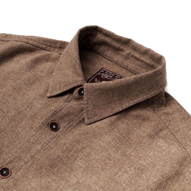 A Piece of ChicChemise "Auvergnate" MarronChemiseBritish Parts Lucerne