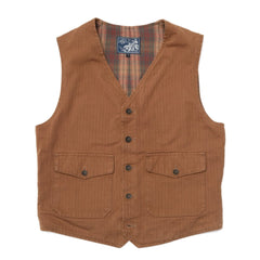 A Piece of ChicGilets élégants HBT RustGiletsBritish Parts Luzern