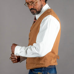 A Piece of ChicGilets élégants HBT RustGiletsBritish Parts Luzern