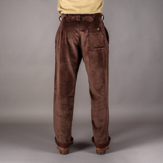 A Piece of Chic"LE MANARD" Arbeiterhose Cord DunkelbraunHosenBritish Parts Luzern