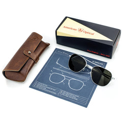 AO Eyewear "The Original Pilot" Lunettes de soleil - NoirLunettes de soleilBritish Parts Luzern