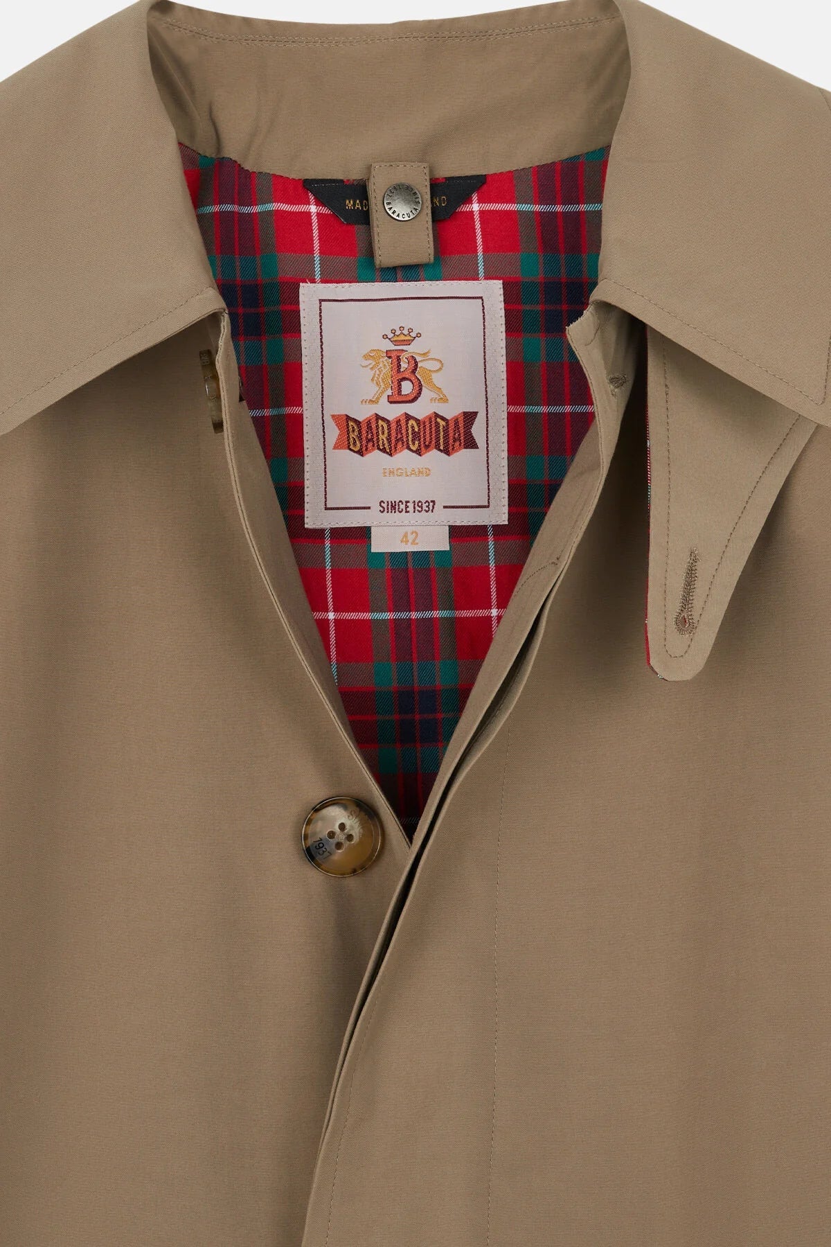 BaracutaG12 Baracuta Cloth Manteau - TanJackenBritish Parts Luzern