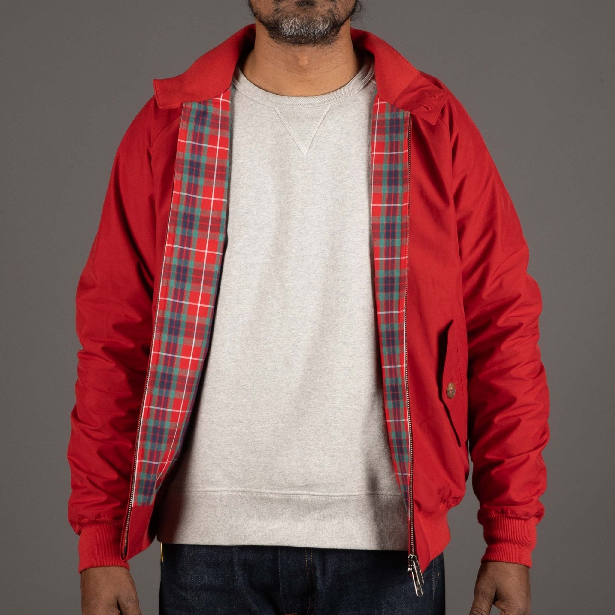 BaracutaG9 Veste Harrington Chili PepperBritish Parts Luzern