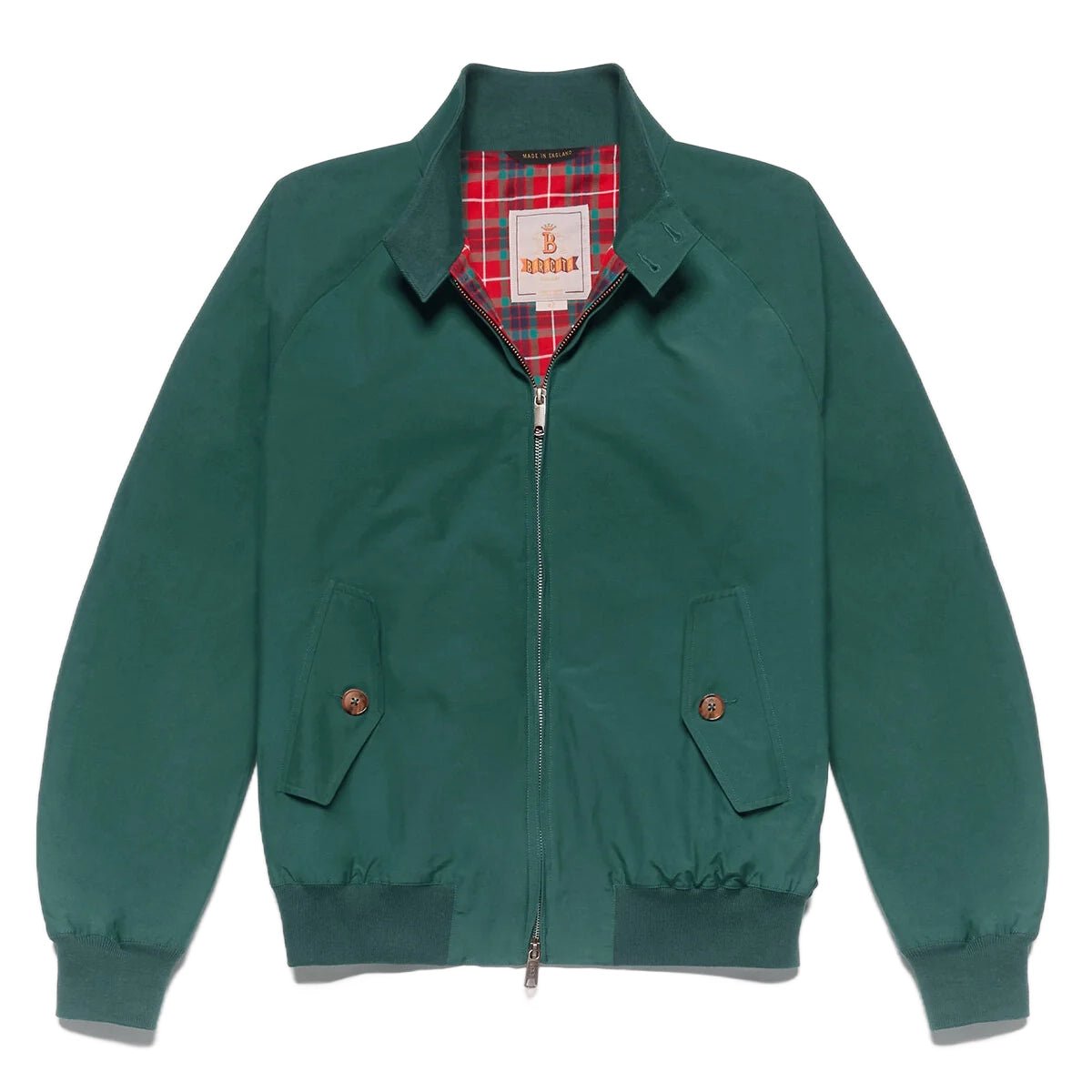 BaracutaG9 Veste Harrington Racing GreenJackenBritish Parts Luzern