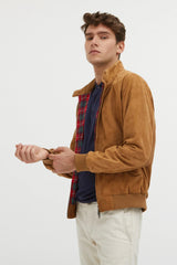 BaracutaG9 Harrington Suede TobaccoJackenBritish Parts Luzern