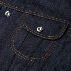 BenzakTrucker Jacket BDJ - 05 Vintage Indigo SelvedgeChemiseBritish Parts Luzern