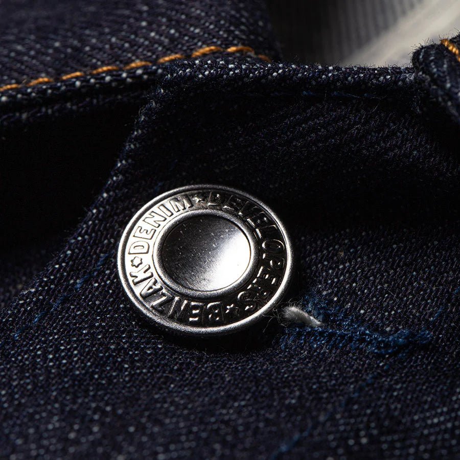 BenzakTrucker Jacket BDJ - 05 Vintage Indigo SelvedgeChemiseBritish Parts Luzern