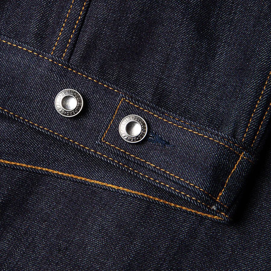 BenzakTrucker Jacket BDJ - 05 Vintage Indigo SelvedgeChemiseBritish Parts Luzern