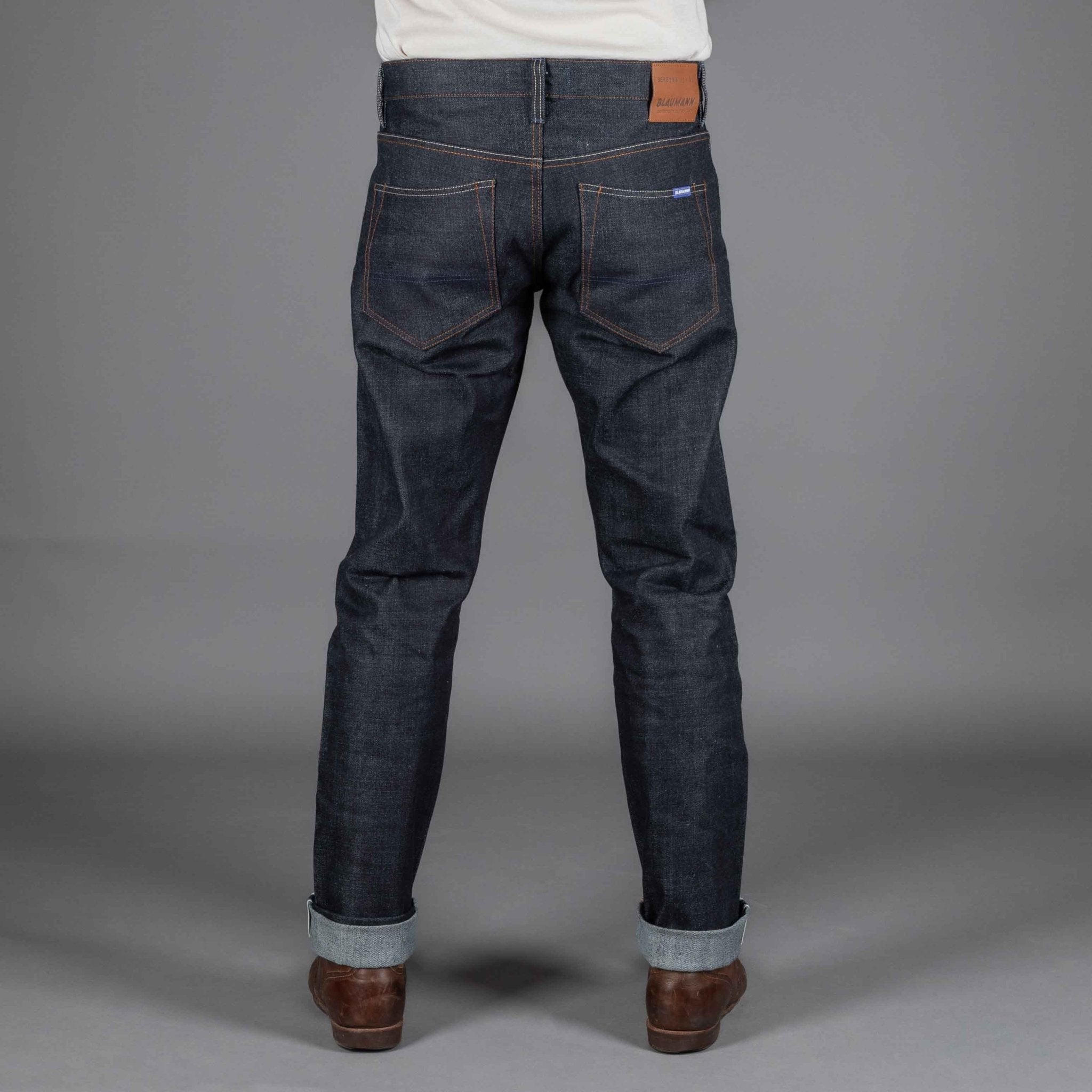 Pantalon en jean à manches bleuesPantalon en jean à manches bleues étroit bio 15 oz (Organic Cotton)PantalonBritish Parts Luzern