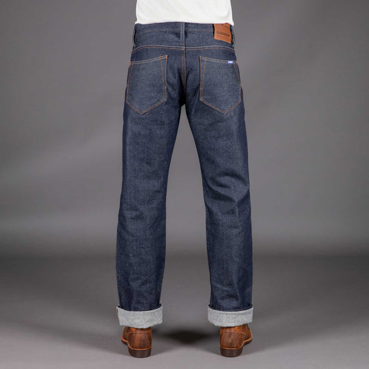 Pantalon en jean à manches bleuesPantalon en jean droit (haut) 13.5 ozPantalonBritish Parts Luzern