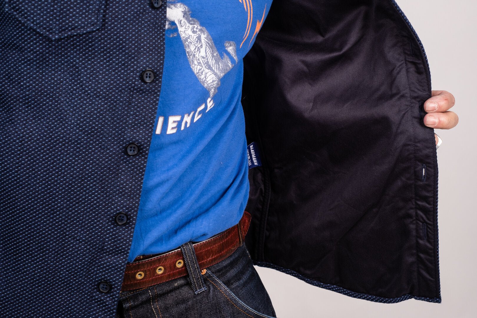 Chemise Sashiko Japanese DotsBritish Parts Lucerne