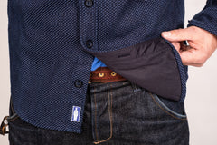 Chemise Sashiko Japanese DotsBritish Parts Lucerne