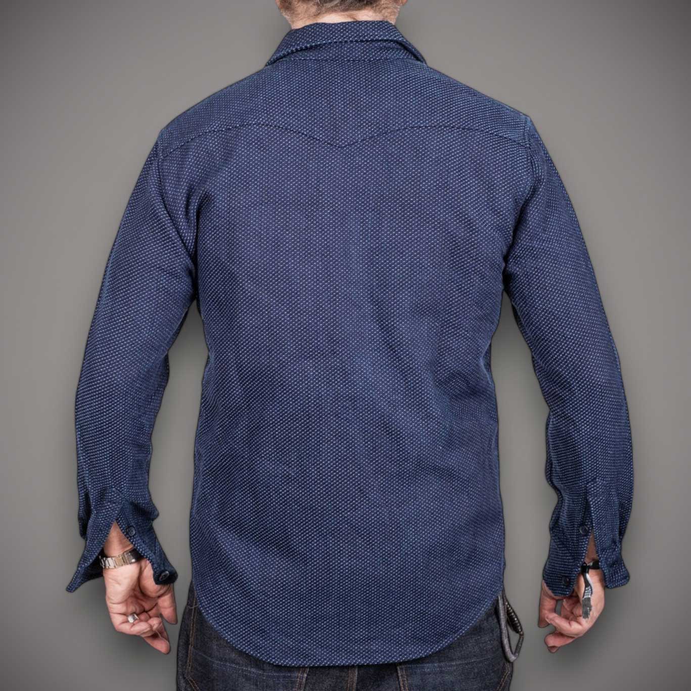 Chemise Sashiko Japanese DotsBritish Parts Lucerne