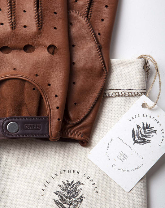 Cafe LeatherTriton Gants de voiture en marronGants de voitureBritish Parts Luzern