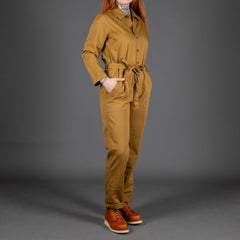 Captain SantorsOverall CG413 moutarde Herringbone CottonCoverallBritish Parts Luzern