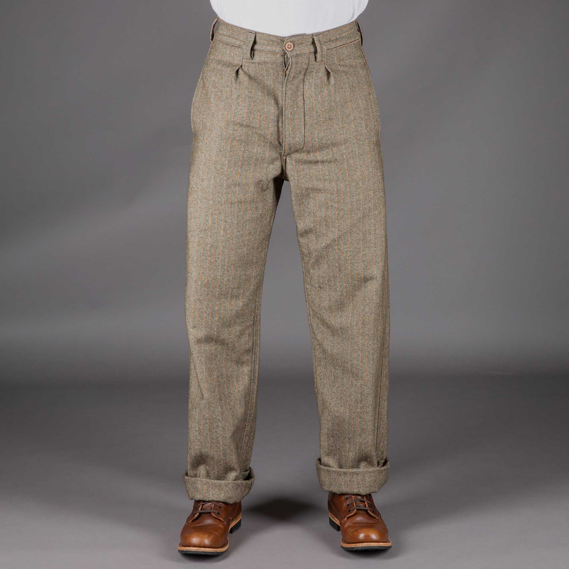 Captain SantorsTrousers 3312 CP 503 GreenPantalonsBritish Parts Luzern