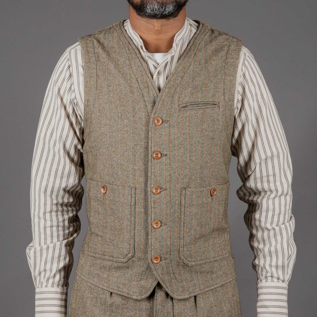 Captain SantorsVest 7706 CP503 GreenGiletsBritish Parts Lucerne