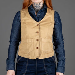 Captain SantorsWomens Sailor Vest 7702 CG511 kakiVeste pour femmeBritish Parts Luzern