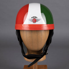 DavidaClassic Casque Noir Rouge Blanc VertCasqueBritish Parts Lucerne