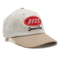 Deus Ex MachinaSpeedshop Cap Dirty WhiteCasquetteBritish Parts Luzern