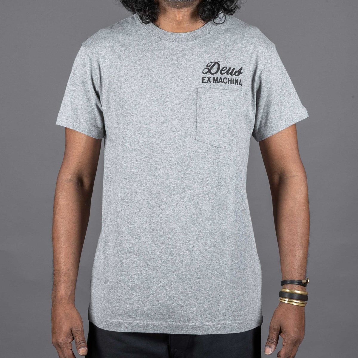 Deus Ex MachinaVenice Address Pocket T-shirt gris chinéT-shirtBritish Parts Luzern