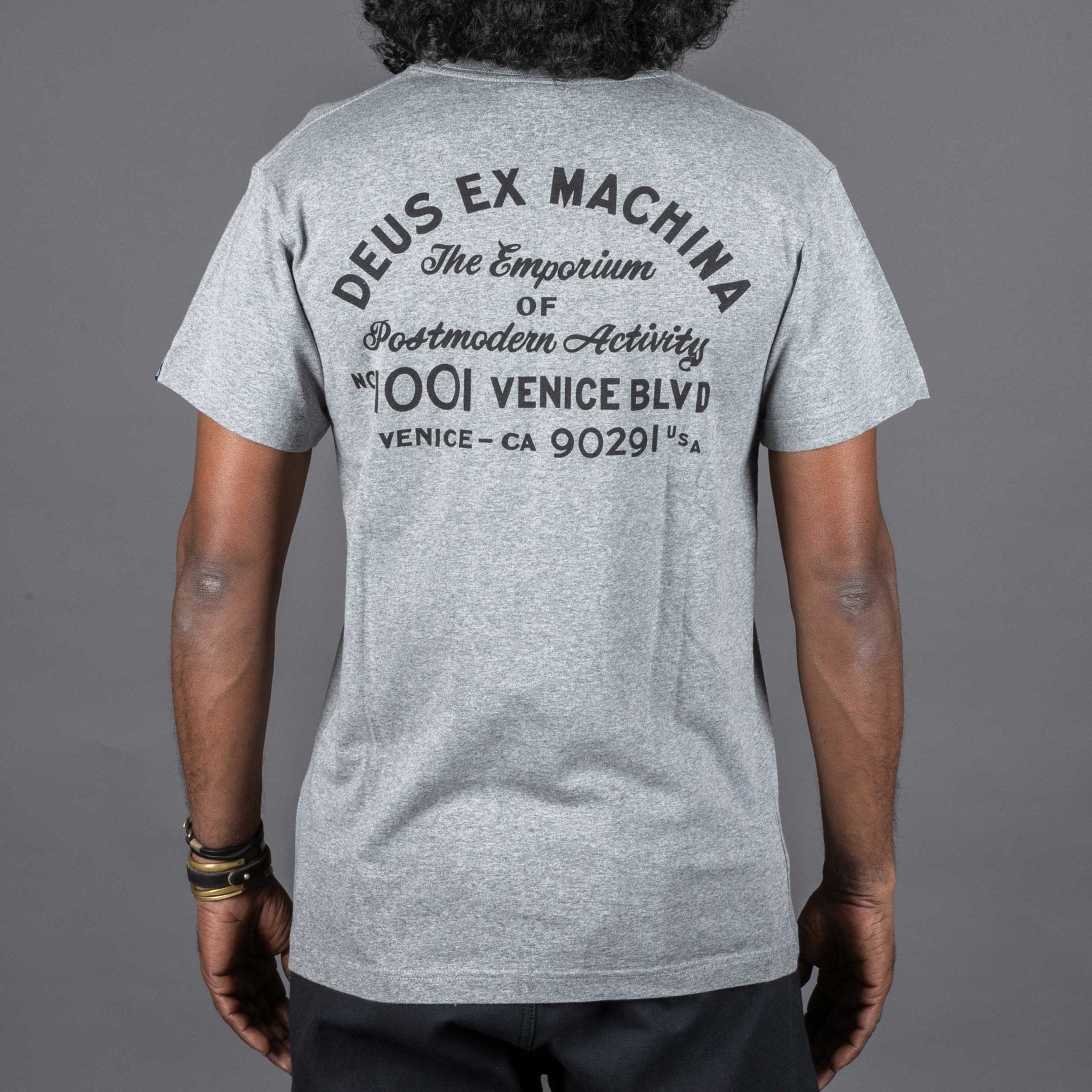 Deus Ex MachinaVenice Address Pocket T-shirt gris chinéT-shirtBritish Parts Luzern