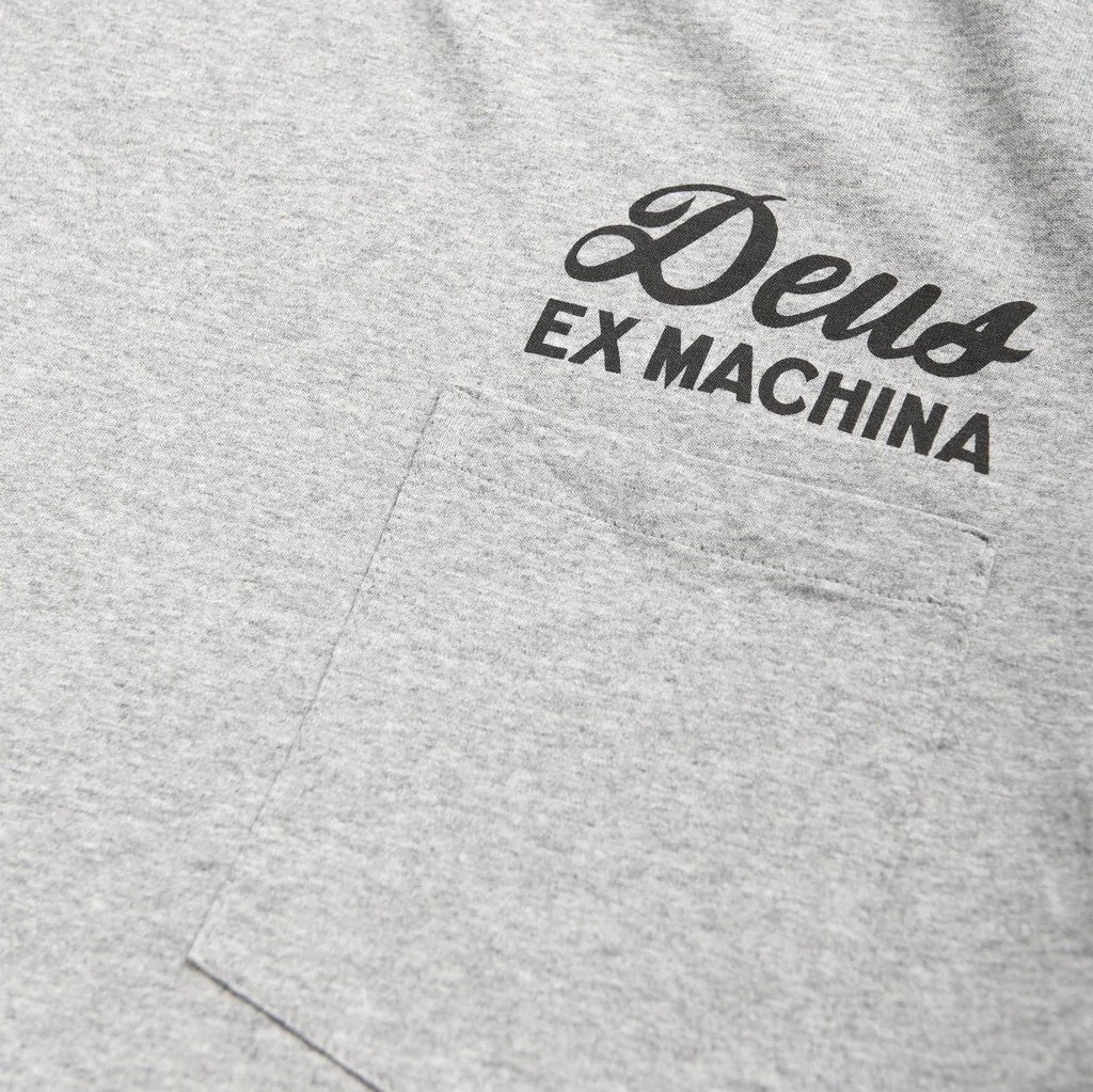 Deus Ex MachinaVenice Address Pocket T-shirt gris chinéT-shirtBritish Parts Luzern