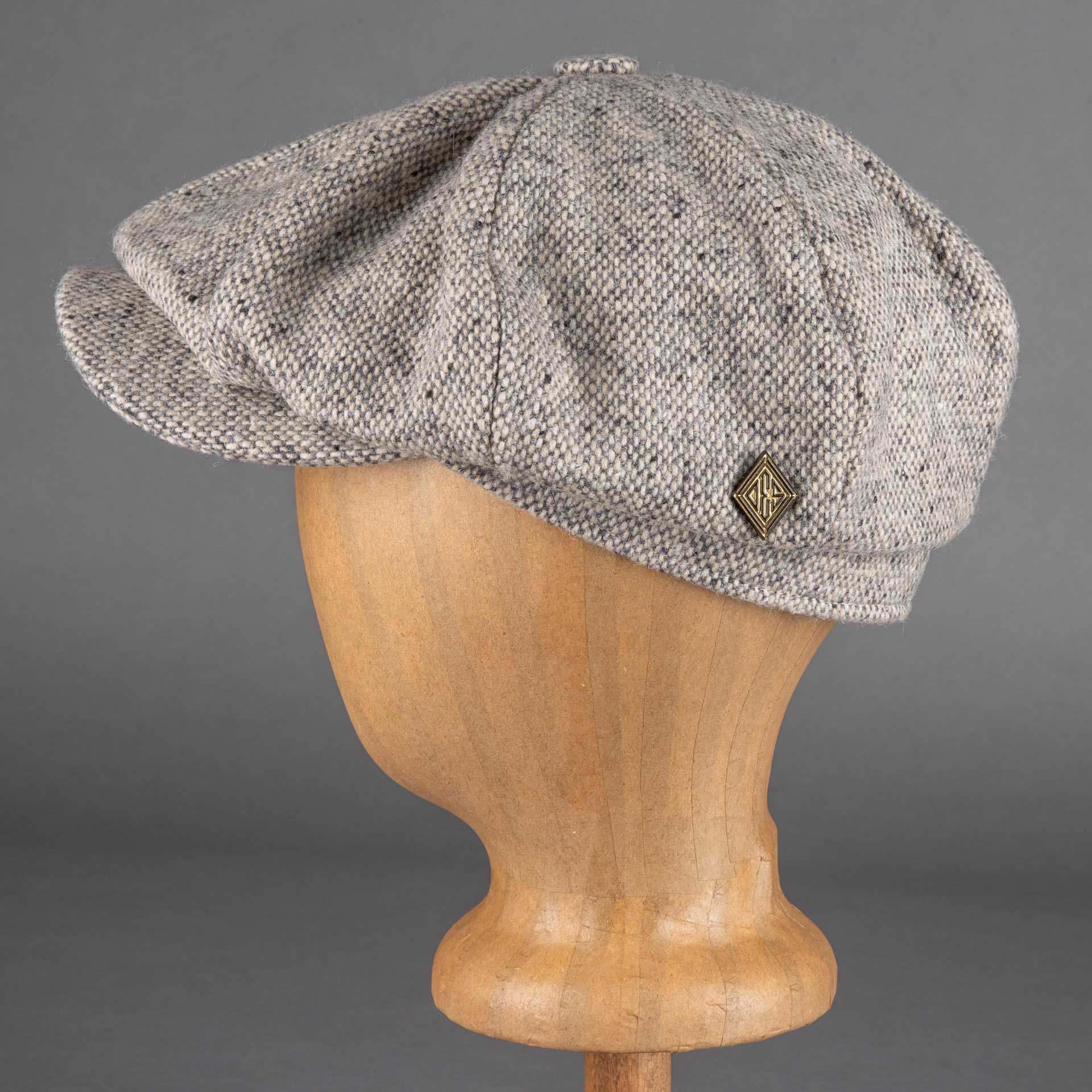 Diefenthal & Sohn1920 Newsboy+ Cap Grey LandBasquetteBritish Parts Luzern