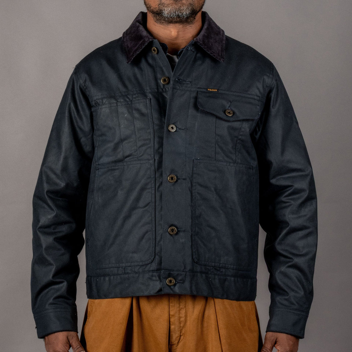 FilsonInsulated Short Cruiser Jacket - Service BlueBackenBritish Parts Luzern