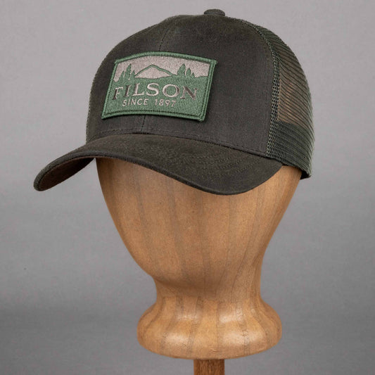 FilsonLogger Mesh Cap - Otter GreenCasquetteBritish Parts Luzern