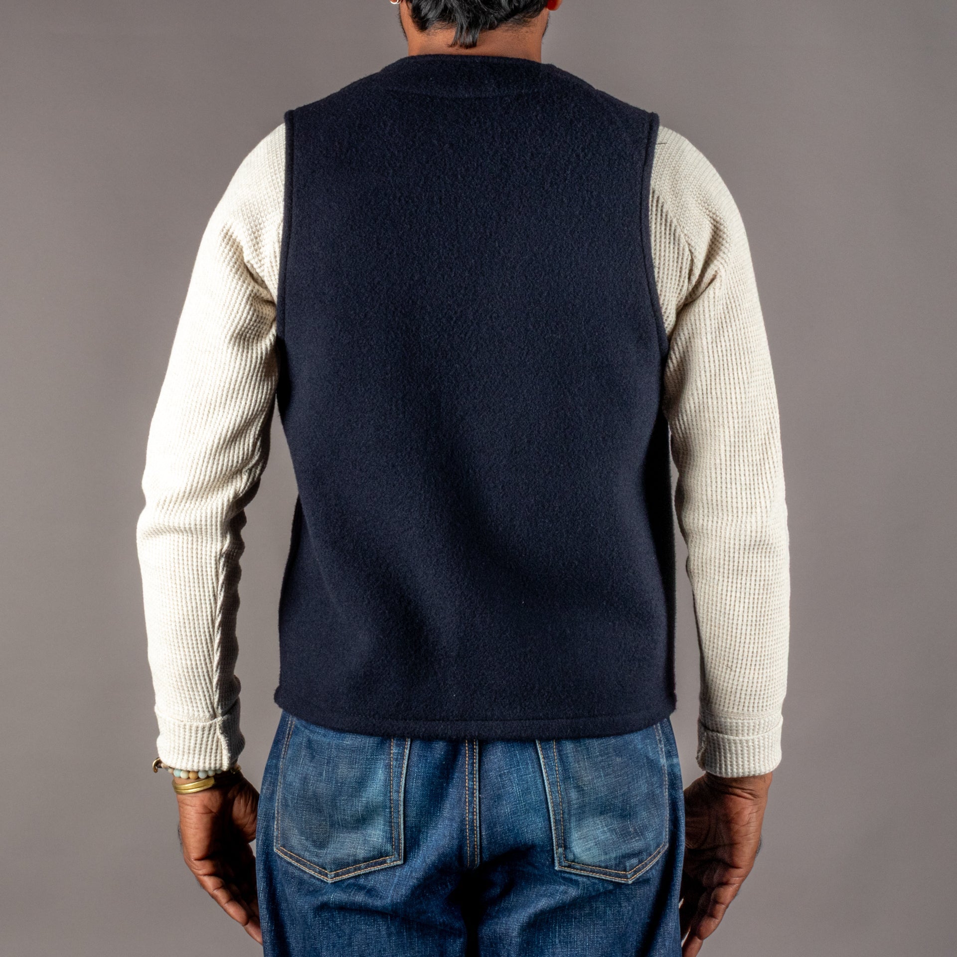 FilsonMackinaw Wool Vest NavyGiletsBritish Parts Luzern