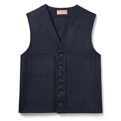 FilsonMackinaw Wool Vest NavyGiletsBritish Parts Luzern
