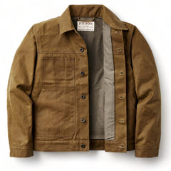 FilsonShort Lined Cruiser Jacket - Dark TanVestesBritish Parts Luzern