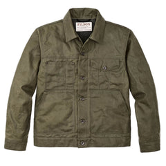 FilsonShort Lined Cruiser Jacket - Military GreenVestesBritish Parts Luzern