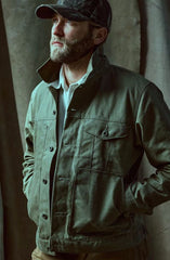 FilsonShort Lined Cruiser Jacket - Military GreenVestesBritish Parts Luzern