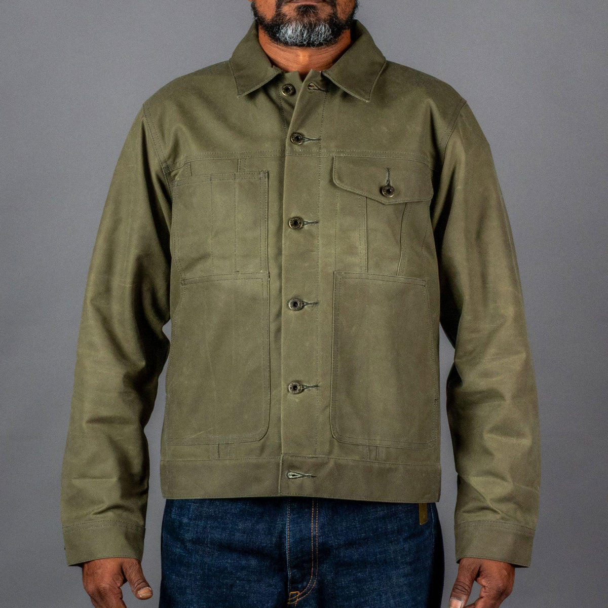 FilsonShort Lined Cruiser Jacket - Military GreenVestesBritish Parts Luzern