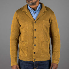 G.R.P.3 Pocket Jacket Lin TabaccoVeste en tricotBritish Parts Luzern