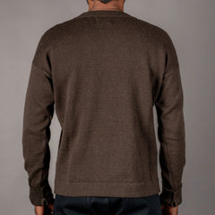 G.R.P.Crewneck CC21 MarronPulloverBritish Parts Luzern