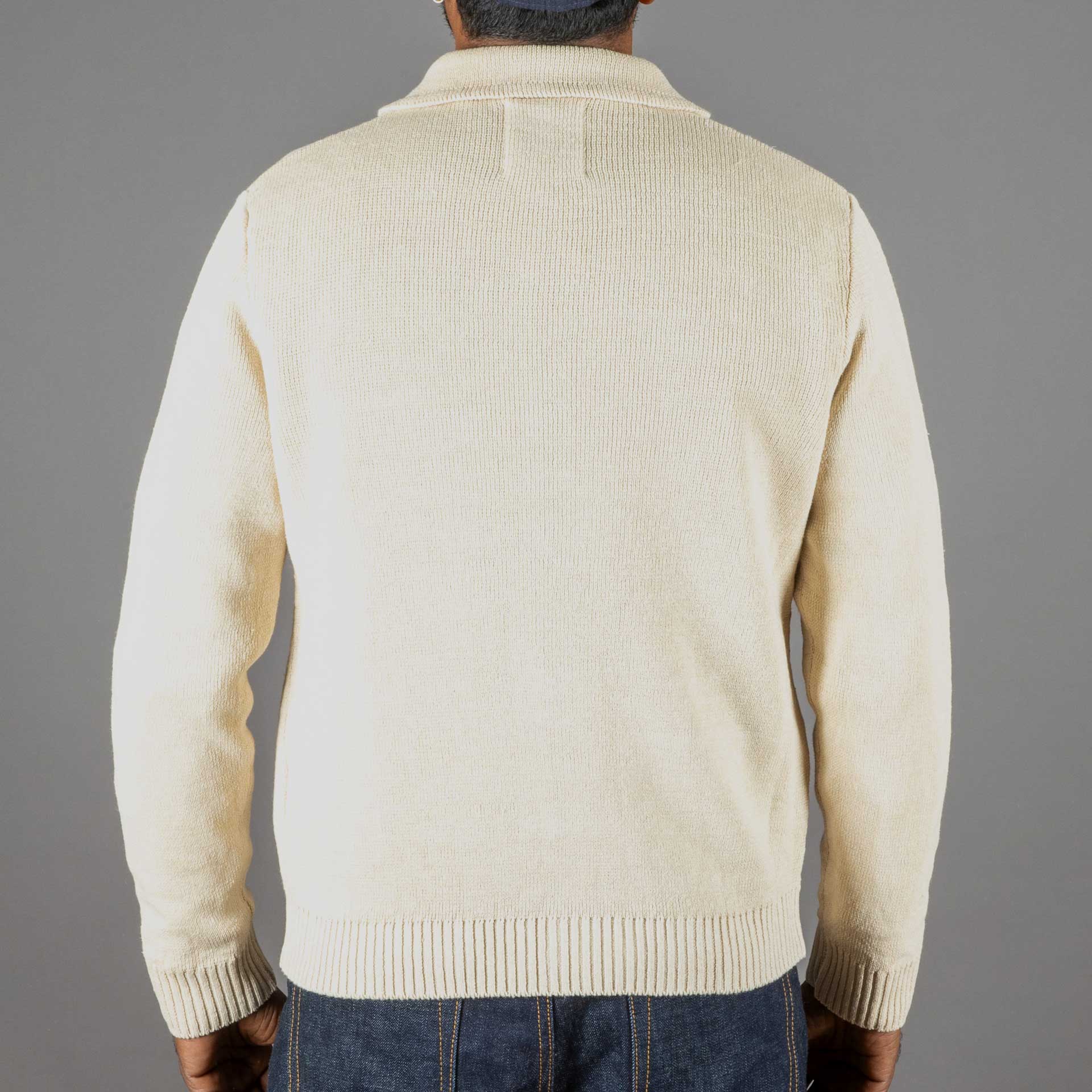 G.R.P.Max 3 Veste en lin EcruVeste en tricotBritish Parts Lucerne