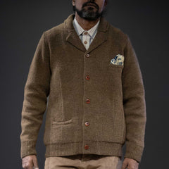 G.R.P.Max 3 Cardigan marronCordonBritish Parts Luzern