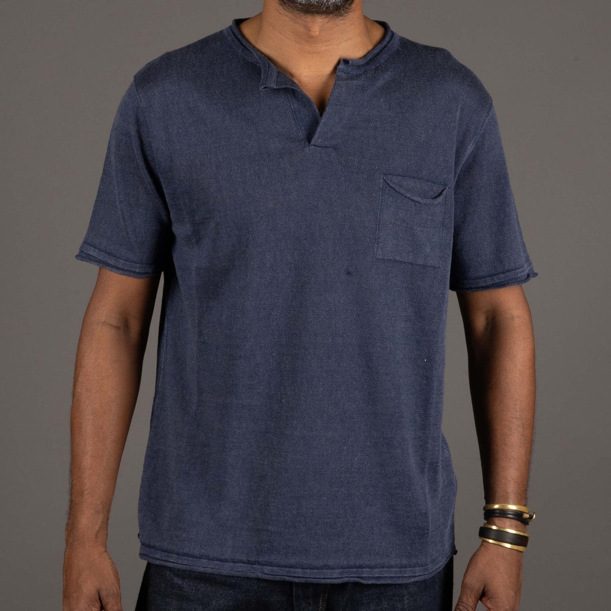 G.R.P.Neo Henley T-shirt à manches courtes InkBritish Parts Luzern