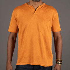 G.R.P.Neo Henley manches courtes OrangeT-shirtBritish Parts Luzern