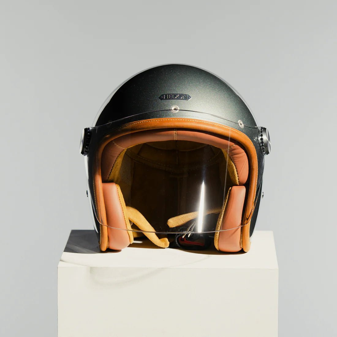 HedonEpicurist 2.0 casque moto Glass AshCasqueBritish Parts Lucerne